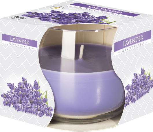 Scented Glass Jar Candle - Lavender