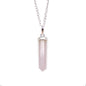 Gemstone Classic Point Pendant - Rose Quartz