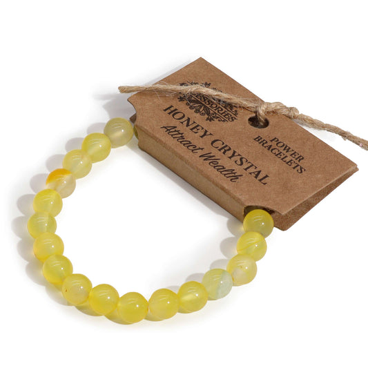 Power Bracelet - Honey Crystal