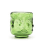 Buddha Faces Candle Jar - Garden Jade