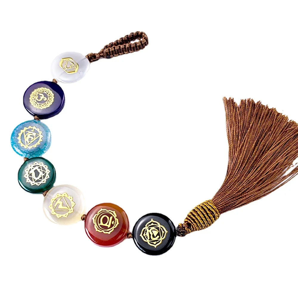 7 Chakra Hanging Ornament – Reiki Healing & Energy Balance