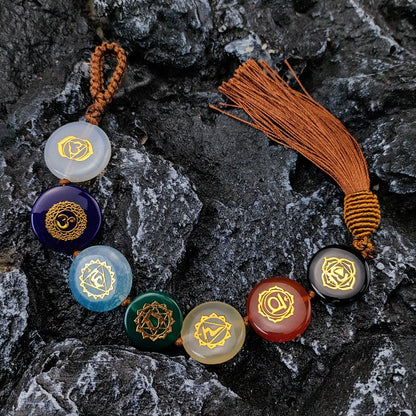 7 Chakra Hanging Ornament – Reiki Healing & Energy Balance