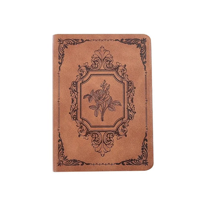 Vintage PU Leather Journal – Elegant & Portable Writing Companion