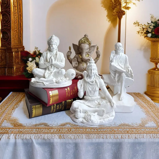 Resin Indian Divine Statue – Harmony & Spiritual Energy for Your Home