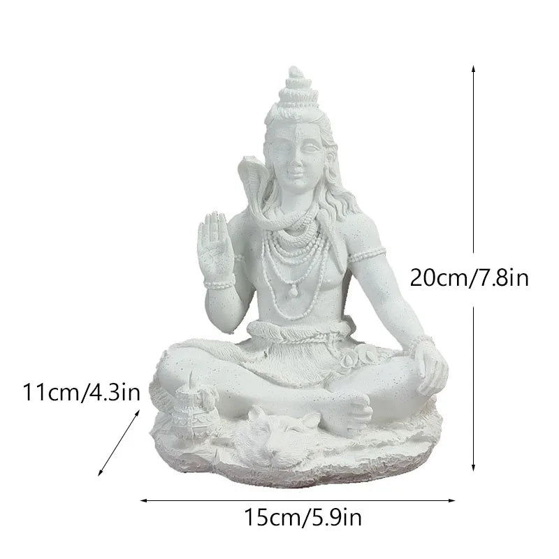 Resin Indian Divine Statue – Harmony & Spiritual Energy for Your Home