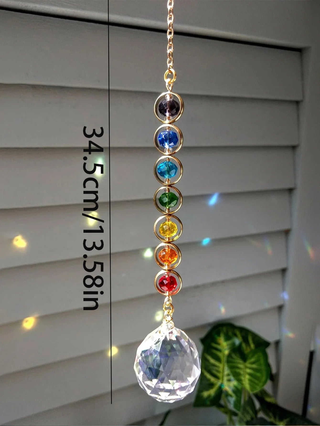 Crystal Sun catcher – Rainbow Maker & Meditation Décor