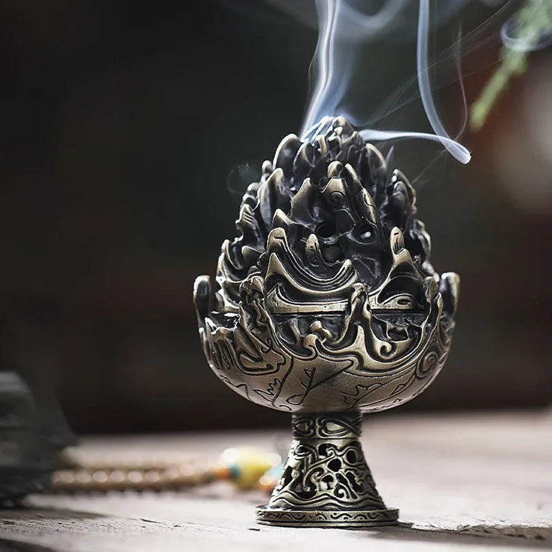 Mini Boshan Incense Burner – Ancient Chinese Home Decor