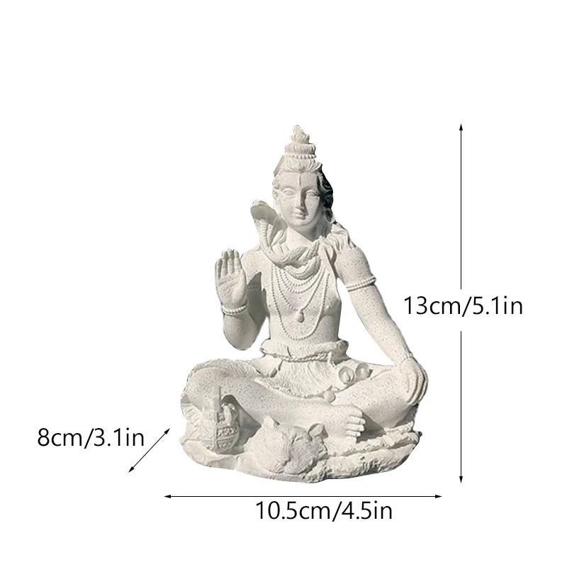 Resin Indian Divine Statue – Harmony & Spiritual Energy for Your Home