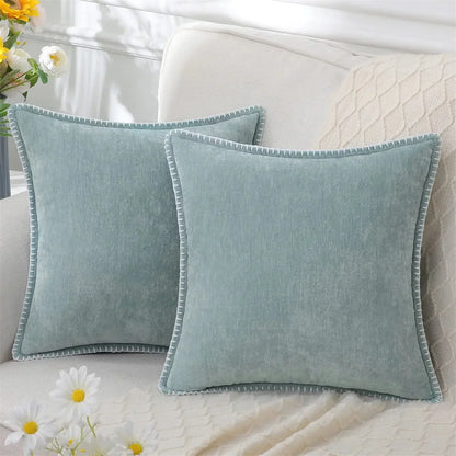 Luxury Chenille Throw Pillow Cover – Soft & Elegant Home Decor