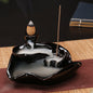 Ceramic Backflow Incense Burner – Zen Home & Meditation Decor