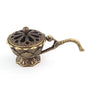 Vintage Brass Lotus Incense Burner | Exquisite Buddhist Censer