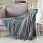 Boho Aztec Woven Blanket – Southwestern Geometric Throw for Cozy & Stylish Living