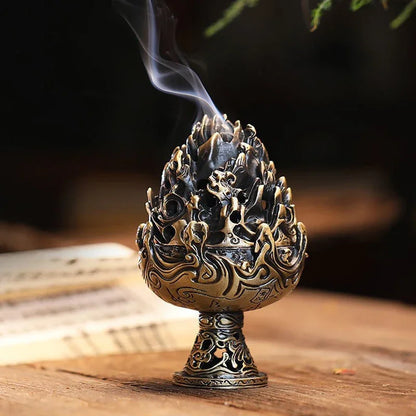 Mini Boshan Incense Burner – Ancient Chinese Home Decor