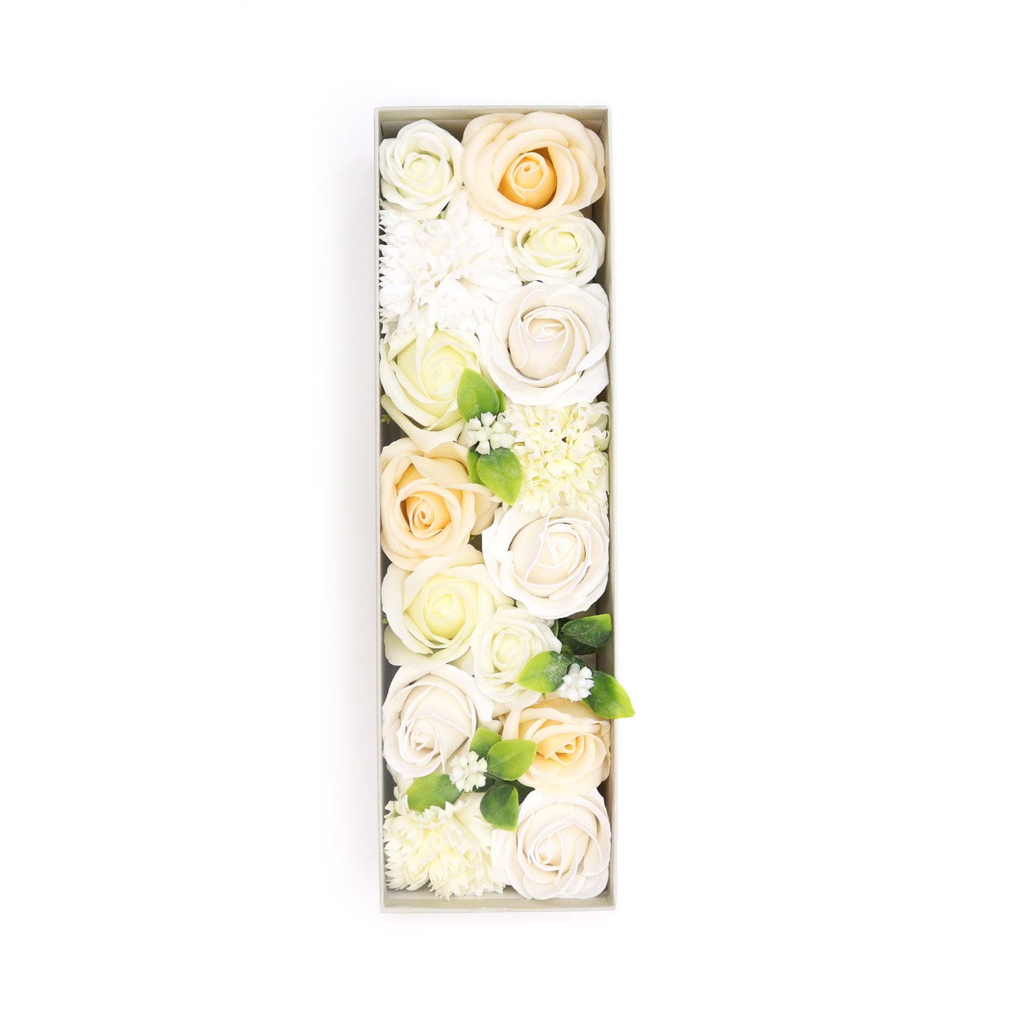 Soap Flowers Long Gift Box – A Timeless Gift of Beauty & Relaxation